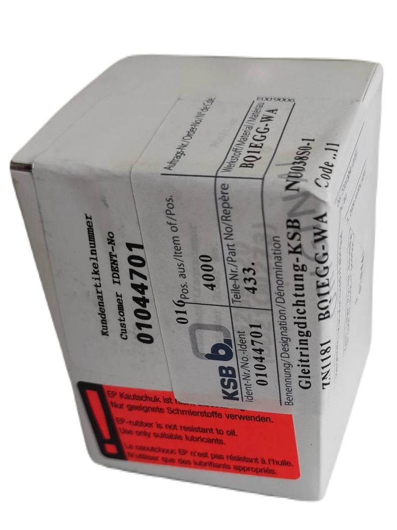 Торцовое уплотнение (MECHANICAL SEAL-KSB NU 038 SO-1) арт. 01044701 для насосов KSB серии, 01044701
Торцовое уплотнение (MECHANICAL SEAL-KSB NU 038 SO-1) арт. 01044701 для насосов KSB серии, 01044701