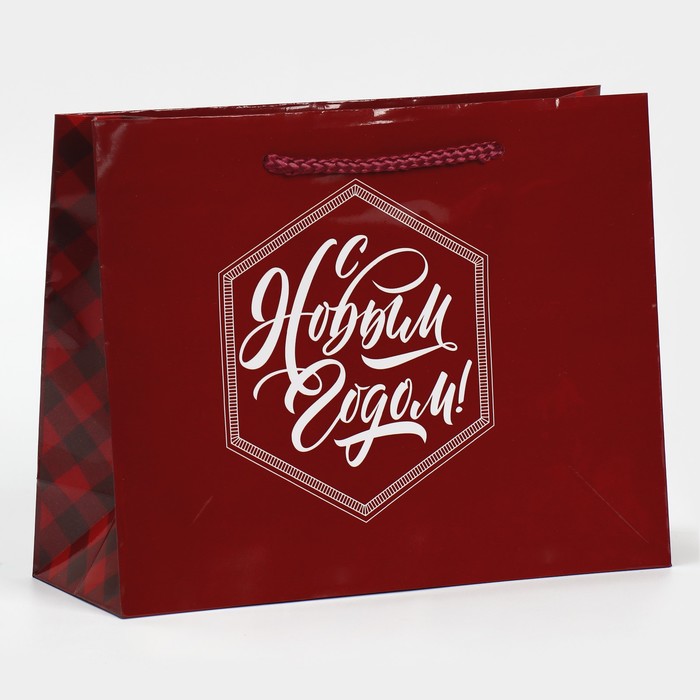 Пакет ламинированный горизонтальный «Клетка», MS 23 × 18 × 8 см
Пакет ламинированный горизонтальный «Клетка», MS 23 × 18 × 8 см