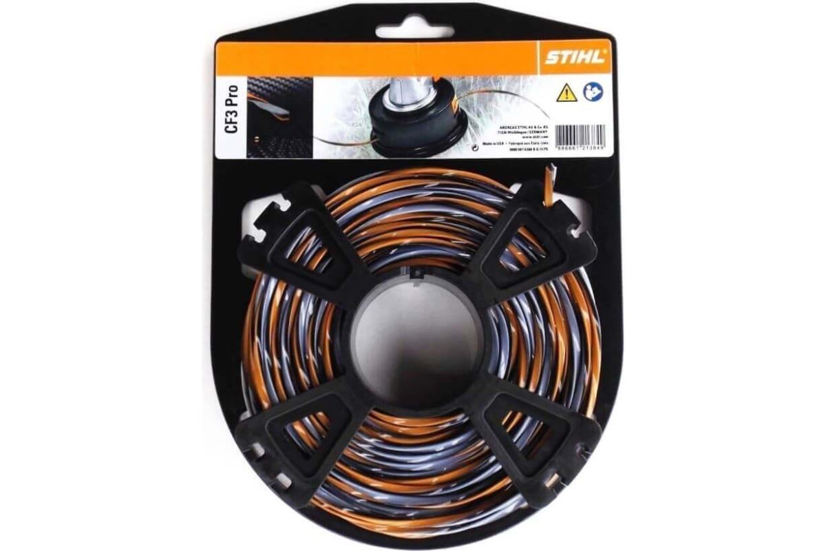 Леска для триммера Stihl CF3 Pro 3,3 мм 0000-930-4311, Оранжевый;серый;черный, CF3 Pro 3,3 мм
Леска для триммера Stihl CF3 Pro 3,3 мм 0000-930-4311, Оранжевый;серый;черный, CF3 Pro 3,3 мм