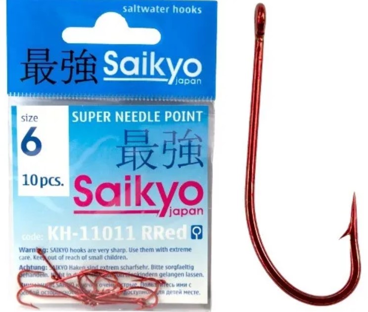 Одинарные крючки Saikyo лимерик классические №10 R, с колечком, прямое острие, с бородкой, Черный, KH-11011
Одинарные крючки Saikyo лимерик классические №10 R, с колечком, прямое острие, с бородкой, Черный, KH-11011