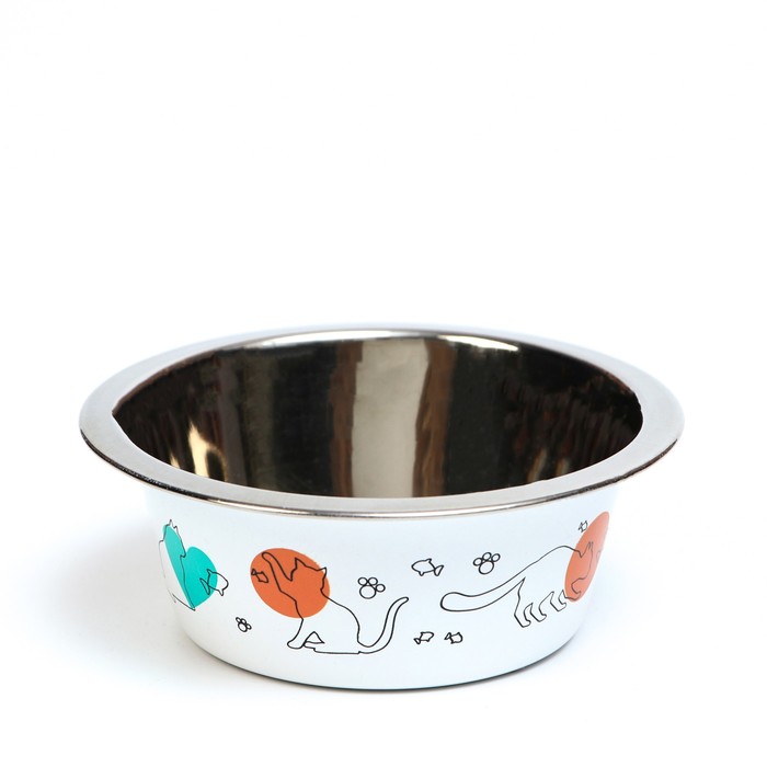 Миска стандартная «Пижон. Кот и рыбка», 225 мл
Миска стандартная «Пижон. Кот и рыбка», 225 мл