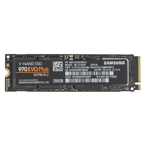 SSD накопитель Samsung 970 EVO Plus MZ-V7S250BW 250ГБ, M.2 2280, PCI-E 3.0 x4, NVMe, M.2
SSD накопитель Samsung 970 EVO Plus MZ-V7S250BW 250ГБ, M.2 2280, PCI-E 3.0 x4, NVMe, M.2