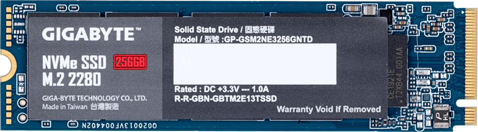 SSD накопитель GIGABYTE NVMe GP-GSM2NE3256GNTD 256ГБ, M.2 2280, PCI-E 3.0 x4, NVMe, M.2
SSD накопитель GIGABYTE NVMe GP-GSM2NE3256GNTD 256ГБ, M.2 2280, PCI-E 3.0 x4, NVMe, M.2