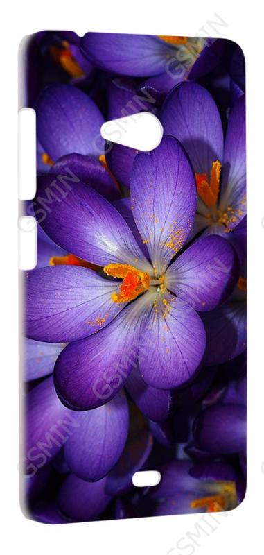 Чехол NoBrand для Microsoft Lumia 540 Дизайн 158, Белый 
Чехол NoBrand для Microsoft Lumia 540 Дизайн 158, Белый