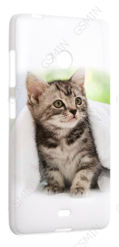 Чехол NoBrand для Microsoft Lumia 540 Дизайн 41, Белый
Чехол NoBrand для Microsoft Lumia 540 Дизайн 41, Белый