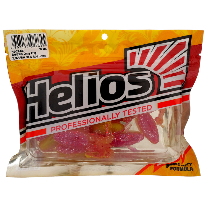 Лягушка Helios Crazy Frog 6,0 см Fio & Acid lemon HS-22-027, набор 10 шт., Розовый;зеленый
Лягушка Helios Crazy Frog 6,0 см Fio & Acid lemon HS-22-027, набор 10 шт., Розовый;зеленый
