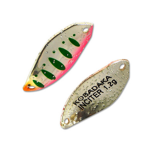 Kosadaka Блесна колеблющаяся KOSADAKA TROUT POLICE INCITER ( 1,2гр/P12), Серебристый;розовый
Kosadaka Блесна колеблющаяся KOSADAKA TROUT POLICE INCITER ( 1,2гр/P12), Серебристый;розовый