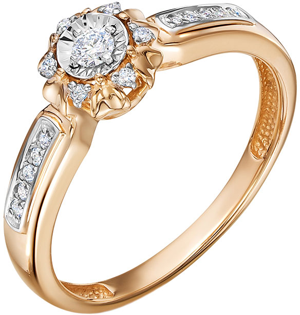 Кольцо из красного золота с бриллиантом р. 18 Vesna jewelry 11905-159-00-00, 11905-159-00-00
Кольцо из красного золота с бриллиантом р. 18 Vesna jewelry 11905-159-00-00, 11905-159-00-00
