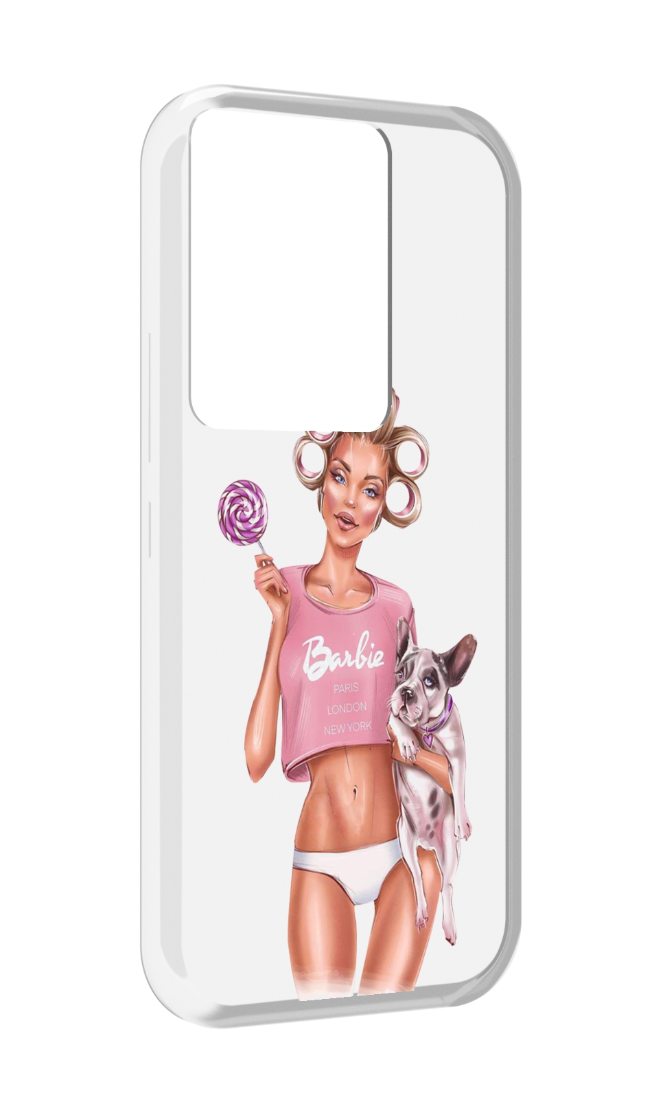 Чехол MyPads Барби-с-собачкой женский для Itel Vision 3 Plus / Itel P38 Pro, Прозрачный, Tocco
Чехол MyPads Барби-с-собачкой женский для Itel Vision 3 Plus / Itel P38 Pro, Прозрачный, Tocco