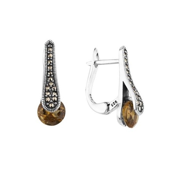 Серьги из серебра с марказитом/султанитом искусственным Марказит HE1660, HE1660_марказит, султанит синт.
Серьги из серебра с марказитом/султанитом искусственным Марказит HE1660, HE1660_марказит, султанит синт.