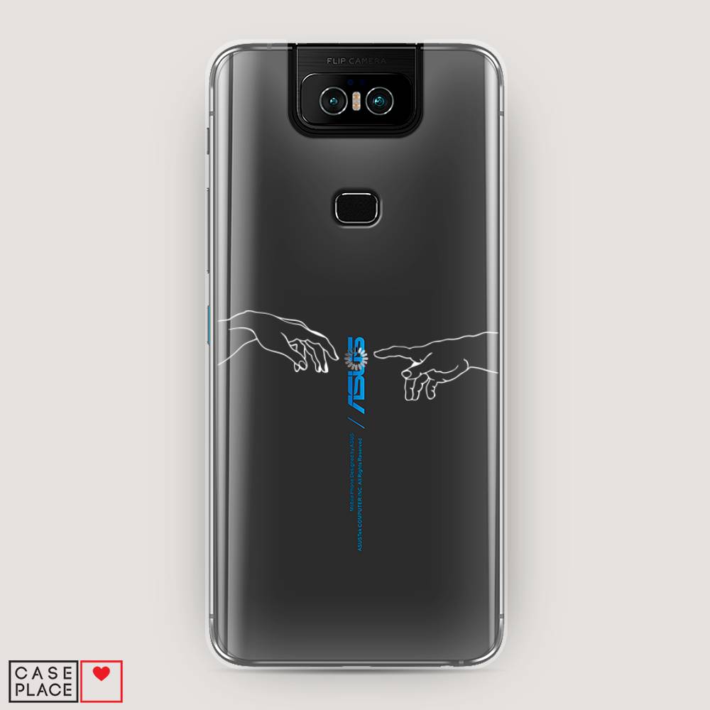 фото Чехол awog "загрузка творения" для asus zenfone 6 zs630kl