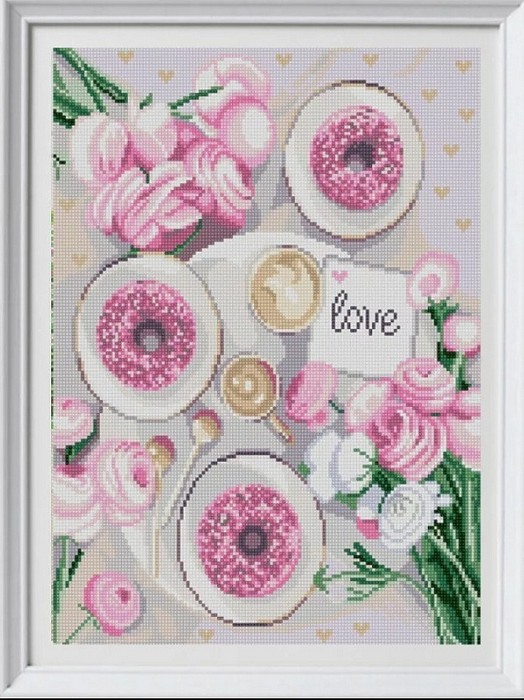 Схемы для вышивания бисером Завтрак с любовью 1424, 29x39 см от
Схемы для вышивания бисером Завтрак с любовью 1424, 29x39 см от