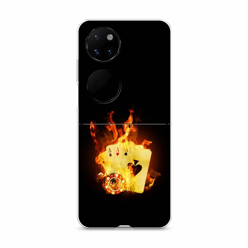 Чехол Awog "Горящие карты" для Huawei P50 pocket, 6107440-7
Чехол Awog "Горящие карты" для Huawei P50 pocket, 6107440-7