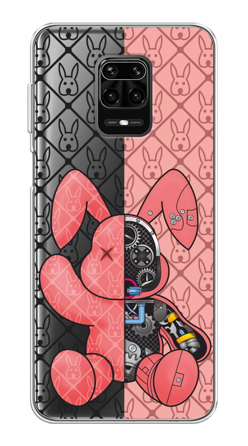 Чехол на Xiaomi Redmi Note 9S/Note 9 Pro "Киборг-заяц розовый", Розовый;прозрачный;черный, 37950-1
Чехол на Xiaomi Redmi Note 9S/Note 9 Pro "Киборг-заяц розовый", Розовый;прозрачный;черный, 37950-1