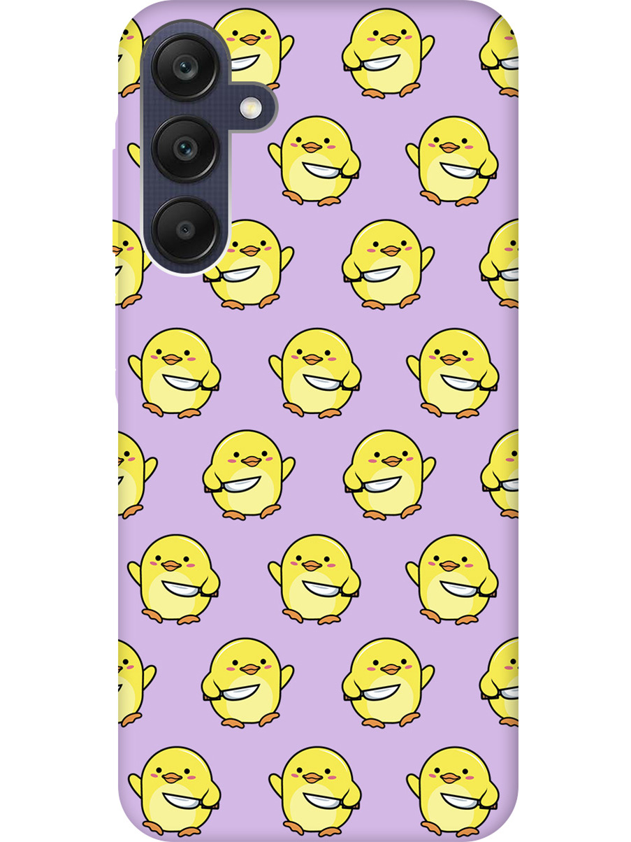 Силиконовый чехол на Samsung Galaxy A25 с рисунком "Chick With Knife" Soft Touch сиреневый, Фиолетовый;желтый, 20012137
Силиконовый чехол на Samsung Galaxy A25 с рисунком "Chick With Knife" Soft Touch сиреневый, Фиолетовый;желтый, 20012137