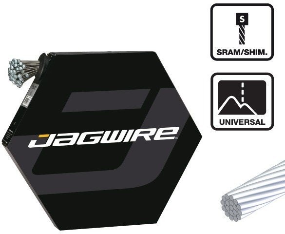 Трос переключения Jagwire Basics Shift Cable Galvanized 1.2 x 2300 мм (100) (BWC1011), Серебристый, Basics Shift Cable Galvanized
Трос переключения Jagwire Basics Shift Cable Galvanized 1.2 x 2300 мм (100) (BWC1011), Серебристый, Basics Shift Cable Galvanized