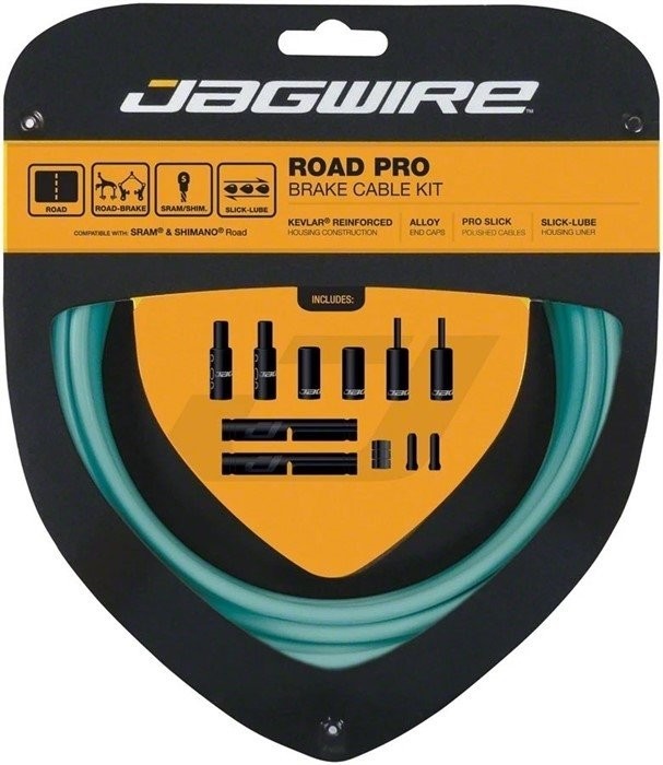 Набор рубашек и тросиков тормоза Jagwire Road Pro Brake Kit Bianchi Celeste (PCK208), Голубой
Набор рубашек и тросиков тормоза Jagwire Road Pro Brake Kit Bianchi Celeste (PCK208), Голубой