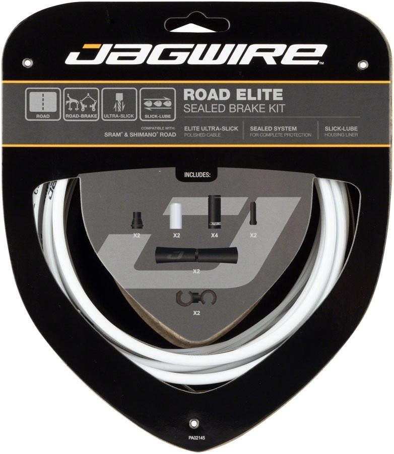 Набор рубашек и тросиков тормоза Jagwire Road Elite Sealed Brake Kit White (SCK051), Белый
Набор рубашек и тросиков тормоза Jagwire Road Elite Sealed Brake Kit White (SCK051), Белый