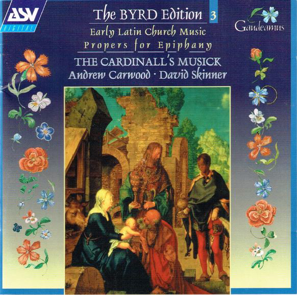 William Byrd - Propres de l'Epiphanie/TheCardinall's Musick. dir. Andrew Carwood (1 CD)
William Byrd - Propres de l'Epiphanie/TheCardinall's Musick. dir. Andrew Carwood (1 CD)