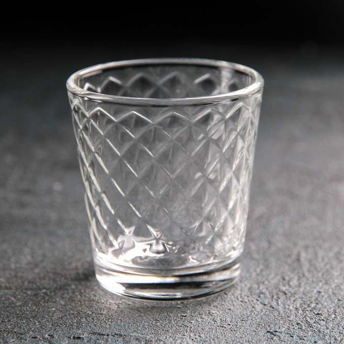 Стопка "Кристалл", 50 мл, Прозрачный
Стопка "Кристалл", 50 мл, Прозрачный