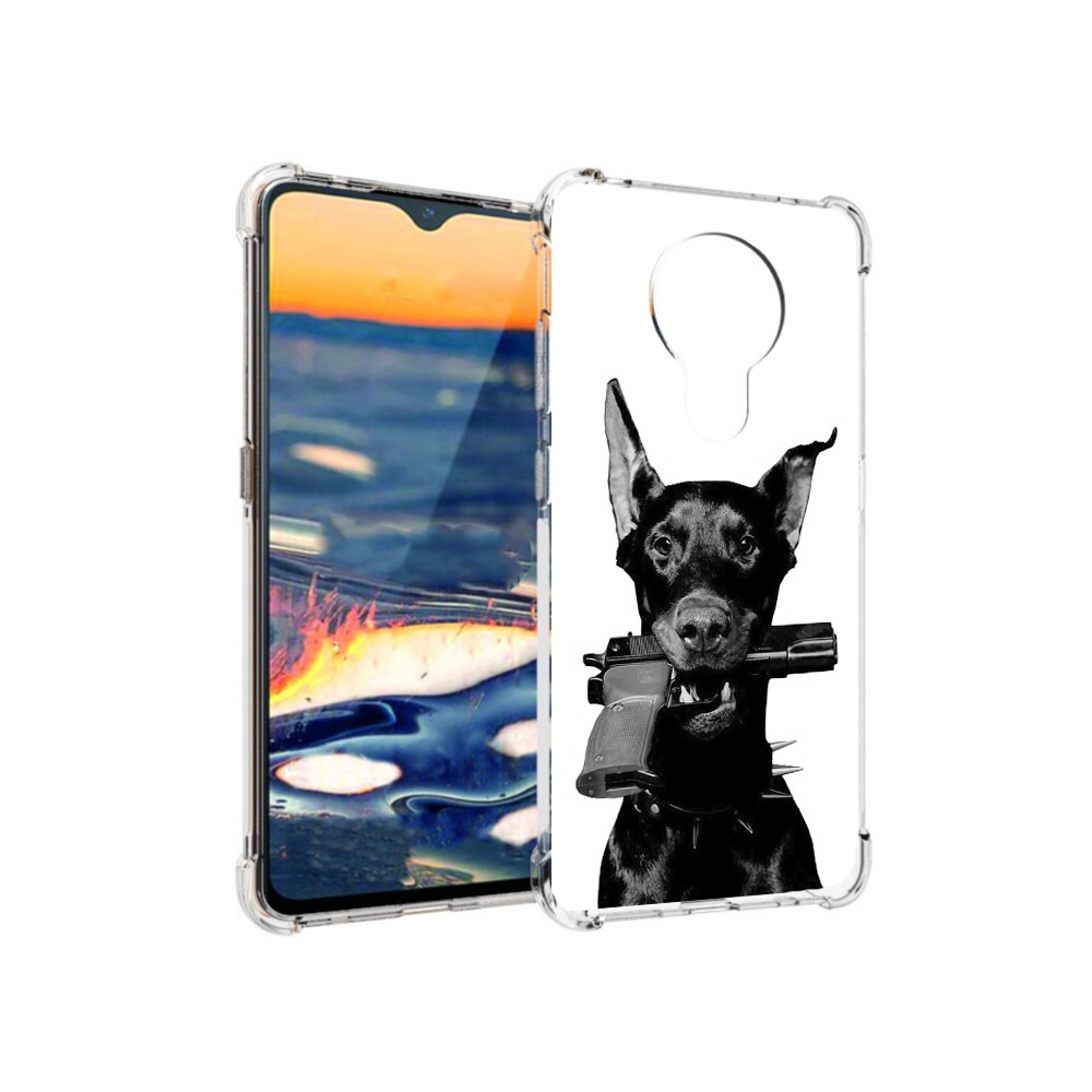 Чехол MyPads Tocco для Nokia 5.3 доберман с пистолетом (PT227052.106.331), Прозрачный, Tocco
Чехол MyPads Tocco для Nokia 5.3 доберман с пистолетом (PT227052.106.331), Прозрачный, Tocco