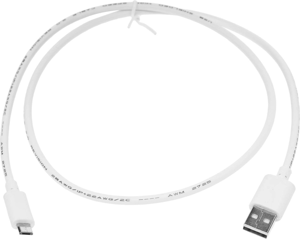 Кабель 2A Square, micro USB m - USB m, 0.75м, 2A, белый, Кабель 2A Square, micro USB (m) - USB (m), 0.75м, 2A, белый
Кабель 2A Square, micro USB m - USB m, 0.75м, 2A, белый, Кабель 2A Square, micro USB (m) - USB (m), 0.75м, 2A, белый