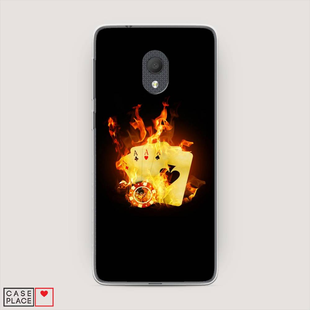 Чехол Awog на Alcatel 1C 5003D (2019) / Алкатель 1C 5003D (2019) "Горящие карты", 170650-9
Чехол Awog на Alcatel 1C 5003D (2019) / Алкатель 1C 5003D (2019) "Горящие карты", 170650-9