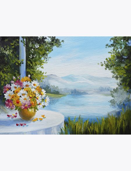 Алмазная мозаика на подрамнике Букет Цветов на Столе, 70x50 см, 29 цветов, 58437, ПРА-097
Алмазная мозаика на подрамнике Букет Цветов на Столе, 70x50 см, 29 цветов, 58437, ПРА-097