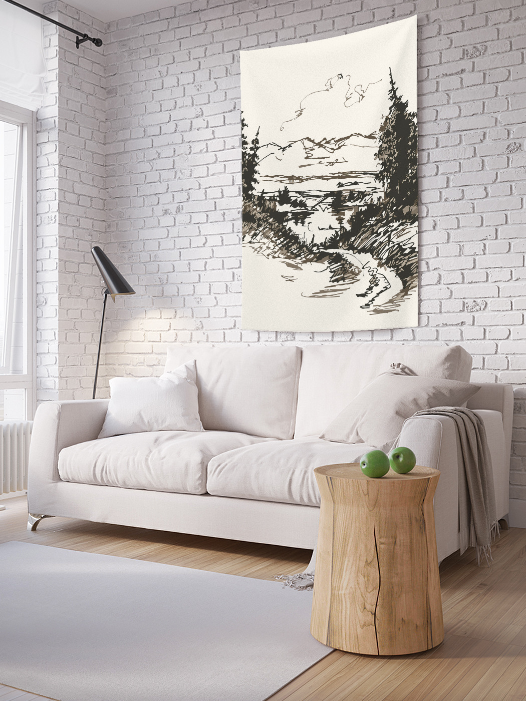 Вертикальное фотопанно на стену JoyArty Горный лес в графике 100x150 см, Горный лес в графике
Вертикальное фотопанно на стену JoyArty Горный лес в графике 100x150 см, Горный лес в графике