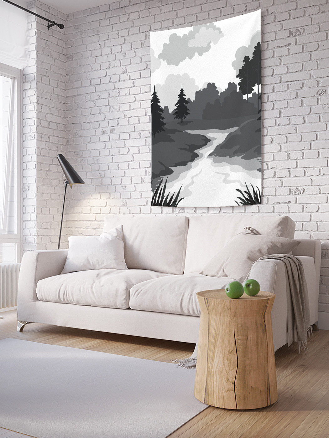 Вертикальное фотопанно на стену JoyArty Графическая река в лесу 100x150 см, Графическая река в лесу
Вертикальное фотопанно на стену JoyArty Графическая река в лесу 100x150 см, Графическая река в лесу
