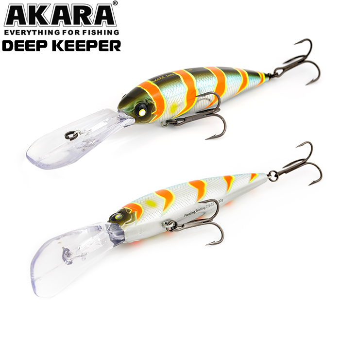 Воблер Akara Deep Keeper 110F 32 гр 1-1/7 oz 4,3 in A106, Разноцветный, Deep Keeper
Воблер Akara Deep Keeper 110F 32 гр 1-1/7 oz 4,3 in A106, Разноцветный, Deep Keeper