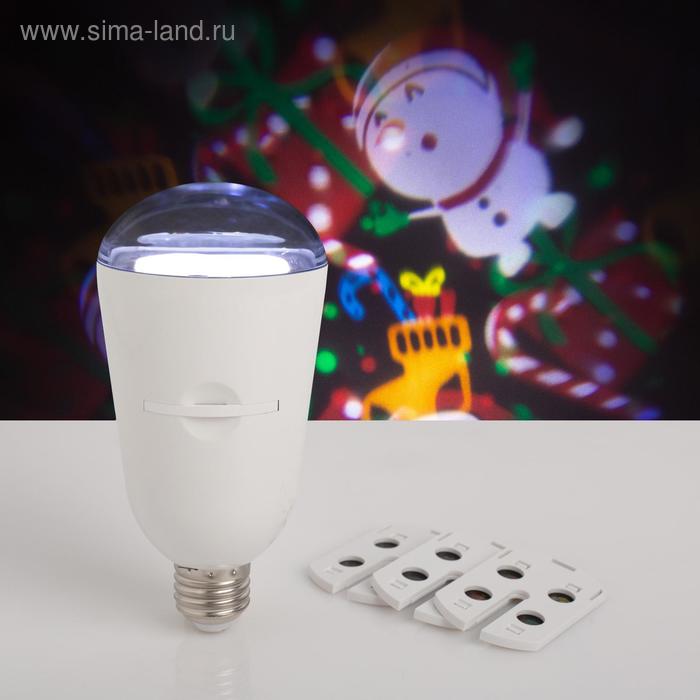 фото Лампа декоративная новый год , 4 картриджа, 7х5х16, 220v, мульти nobrand