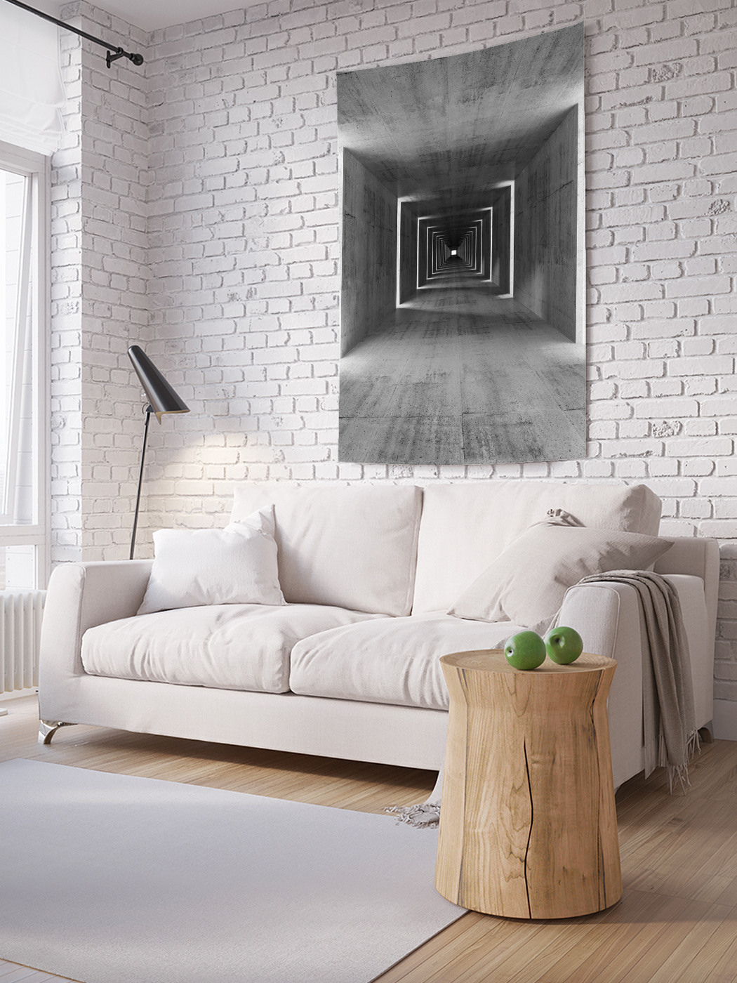 Вертикальное фотопанно на стену JoyArty Коридор в стиле лофт 100x150 см, Коридор в стиле лофт
Вертикальное фотопанно на стену JoyArty Коридор в стиле лофт 100x150 см, Коридор в стиле лофт