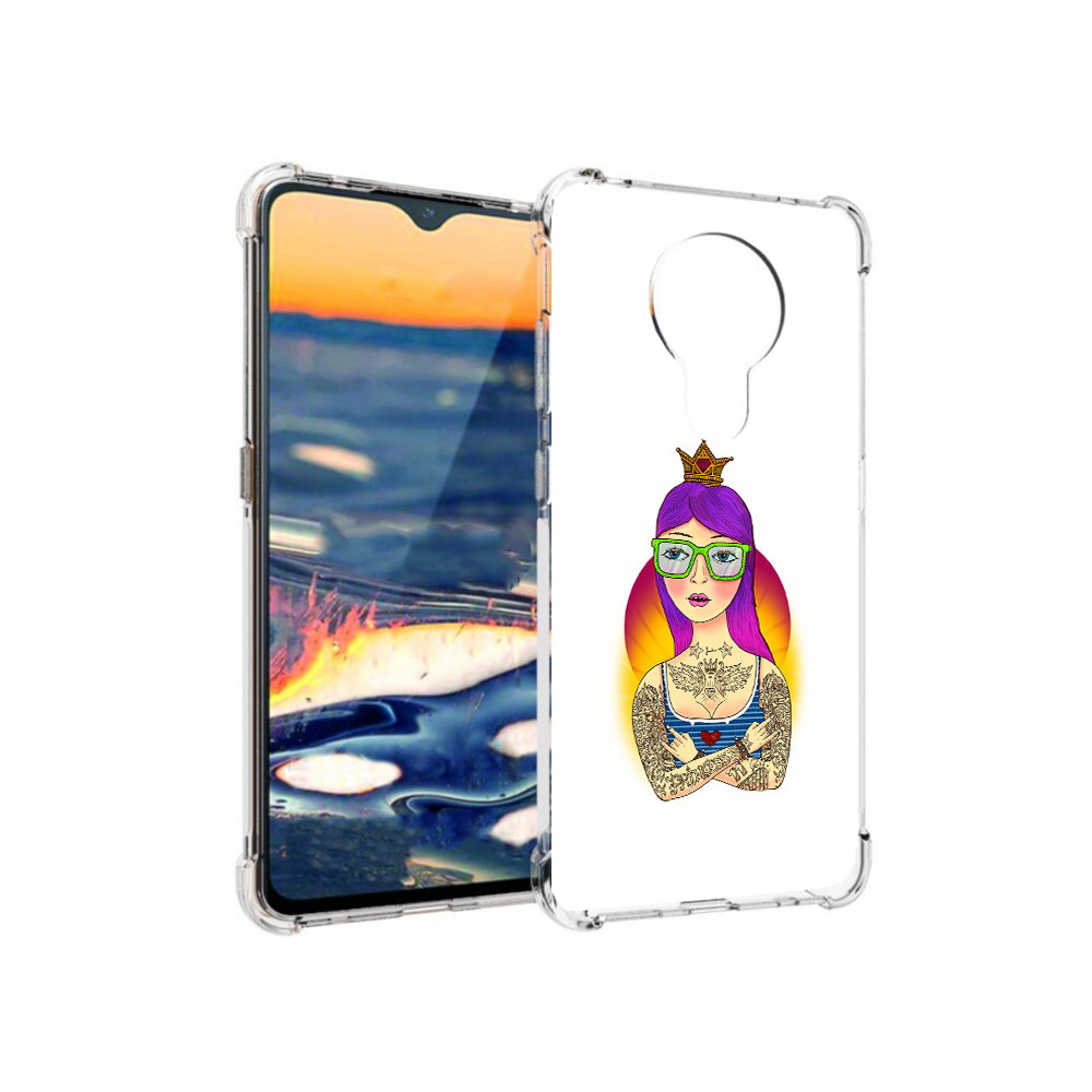 Чехол MyPads Tocco для Nokia 5.3 девушка в татуировках с короной (PT227052.106.305), Прозрачный, Tocco
Чехол MyPads Tocco для Nokia 5.3 девушка в татуировках с короной (PT227052.106.305), Прозрачный, Tocco