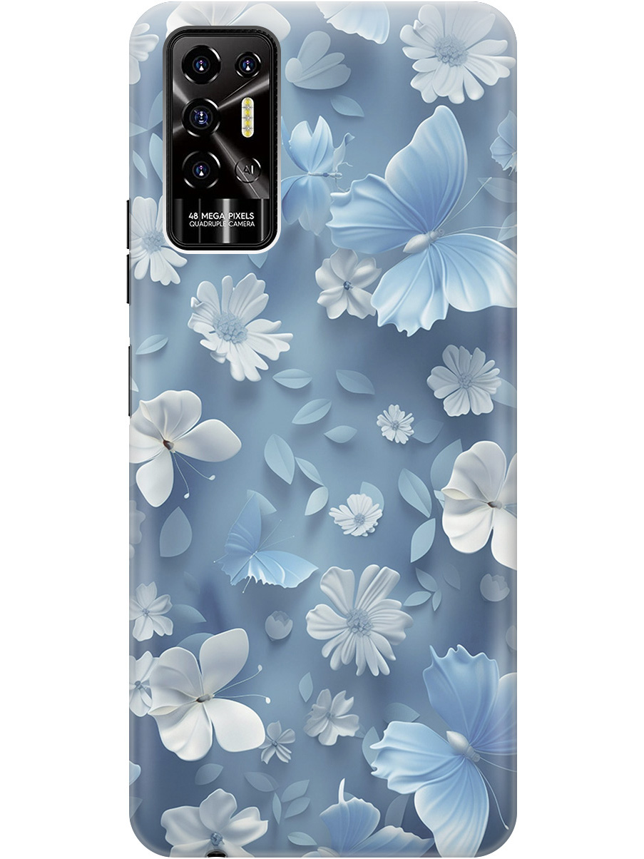 Силиконовый чехол на Tecno Pova 2 с принтом "Голубые бабочки", Прозрачный;белый;голубой, 741736010
Силиконовый чехол на Tecno Pova 2 с принтом "Голубые бабочки", Прозрачный;белый;голубой, 741736010
