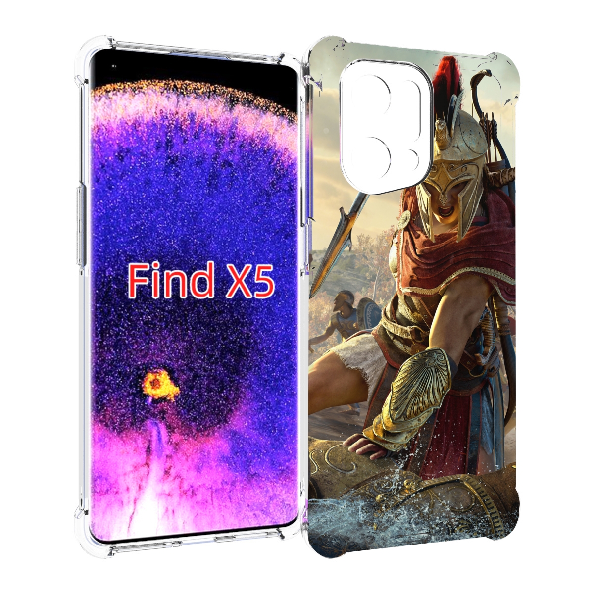 Чехол MyPads Assassin's Creed Odyssey Kassandra мужской для Oppo Find X5, Прозрачный, Tocco
Чехол MyPads Assassin's Creed Odyssey Kassandra мужской для Oppo Find X5, Прозрачный, Tocco