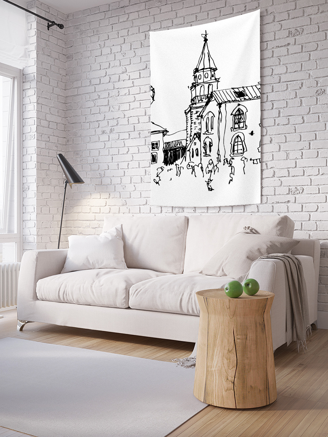 Вертикальное фотопанно на стену JoyArty Старый город в графике 100x150 см, Старый город в графике
Вертикальное фотопанно на стену JoyArty Старый город в графике 100x150 см, Старый город в графике