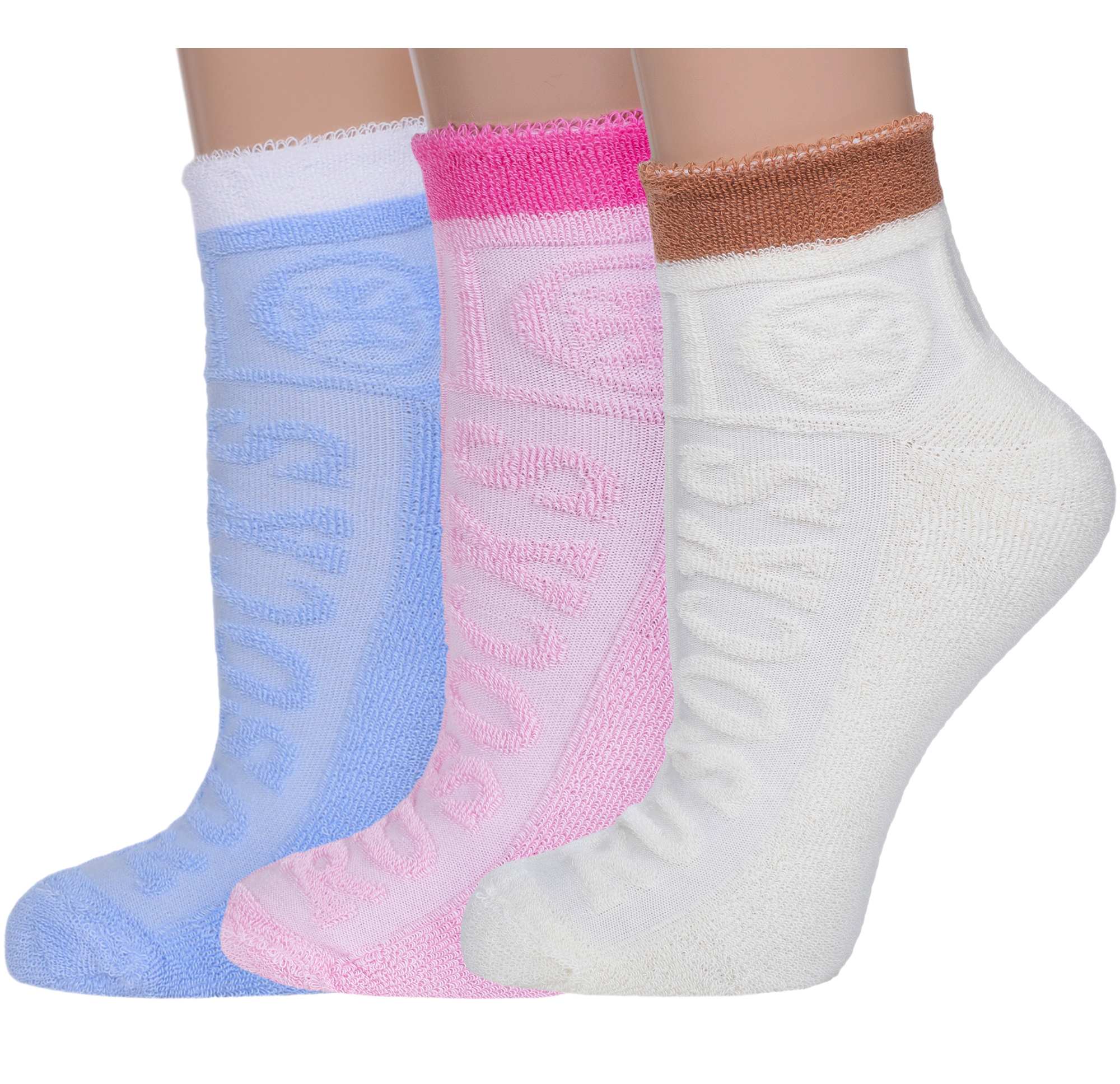 Комплект носков женских Rusocks 3-Ж-1215 разноцветных 23-25, Голубой;розовый;бежевый, 3-Ж-1215
Комплект носков женских Rusocks 3-Ж-1215 разноцветных 23-25, Голубой;розовый;бежевый, 3-Ж-1215