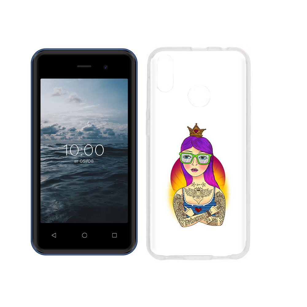 Чехол MyPads Tocco для BQ 4030G Nice Mini девушка в татуировках с короной, Прозрачный, Tocco
Чехол MyPads Tocco для BQ 4030G Nice Mini девушка в татуировках с короной, Прозрачный, Tocco