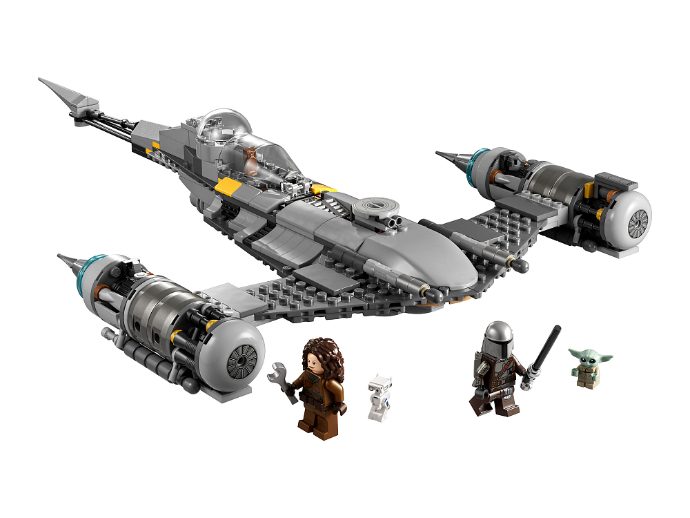 Конструктор LEGO Star Wars Звёздный истребитель Мандалорца N-1, 412 деталей, 75325, 75325
Конструктор LEGO Star Wars Звёздный истребитель Мандалорца N-1, 412 деталей, 75325, 75325