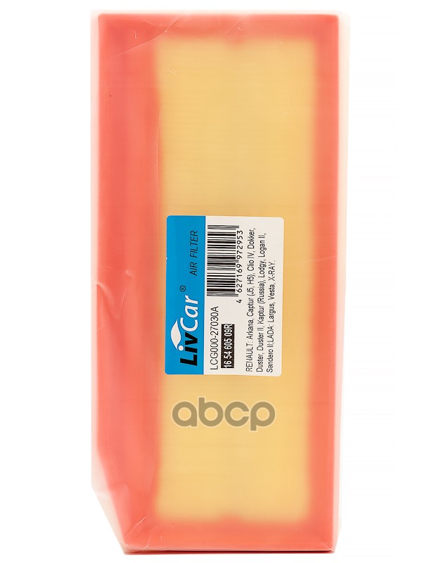 Фильтр Воздушный Livcar Lcg00027030a Oem 16 54 605 09r Renault LivCar арт. LCG00027030A
Фильтр Воздушный Livcar Lcg00027030a Oem 16 54 605 09r Renault LivCar арт. LCG00027030A