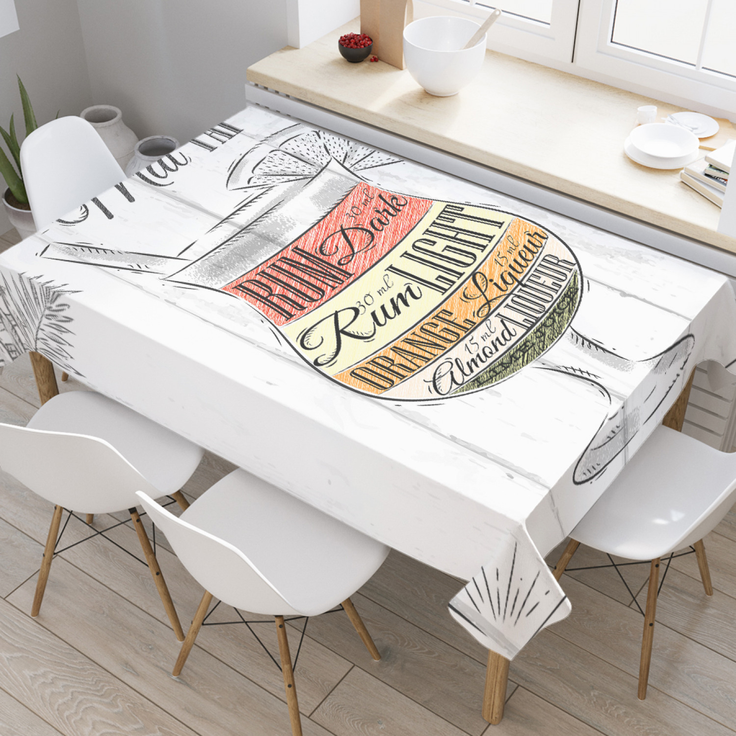 Скатерть прямоугольная JoyArty "Коктейль с ромом" из оксфорда, 180x145 см, Серый, Коктейль с ромом
Скатерть прямоугольная JoyArty "Коктейль с ромом" из оксфорда, 180x145 см, Серый, Коктейль с ромом