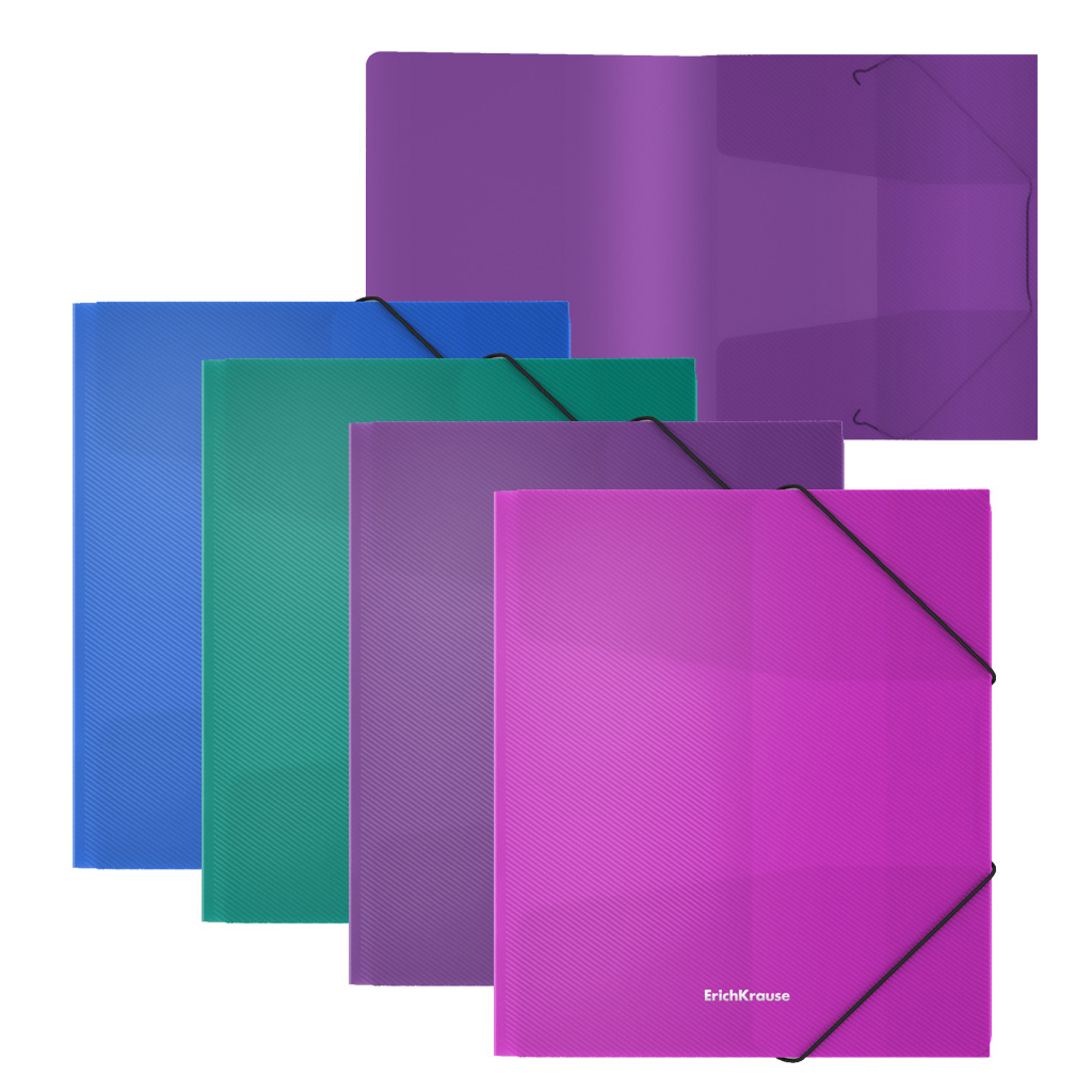 Папка для тетрадей на резинках пластиковая ErichKrause Diagonal Vivid, A5+, ассорти 4 шт, Разноцветный
Папка для тетрадей на резинках пластиковая ErichKrause Diagonal Vivid, A5+, ассорти 4 шт, Разноцветный