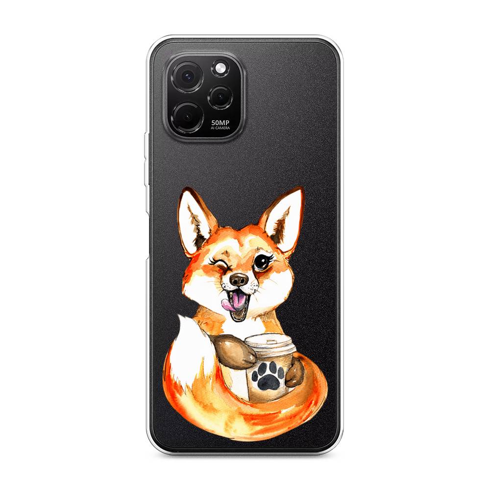 Чехол на HuaweI Nova Y61 "Подмигивающая лиса с кофе", Оранжевый;белый;коричневый, 6120050-4
Чехол на HuaweI Nova Y61 "Подмигивающая лиса с кофе", Оранжевый;белый;коричневый, 6120050-4