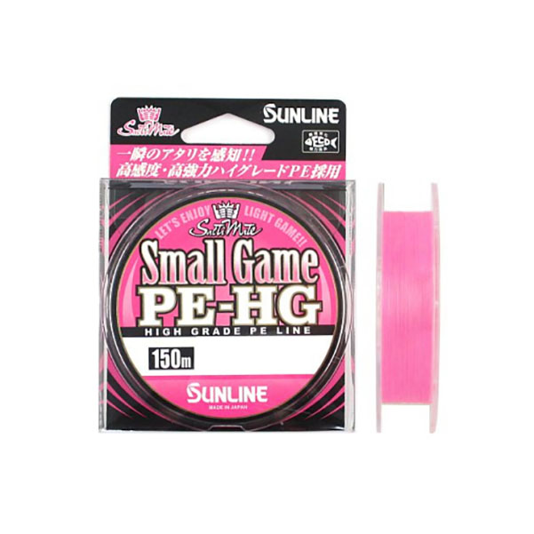 Шнур плетеный Sunline Small Game PE-HG 150m #0.2 (0.074мм./1.6кг./3lb) Sakura Pink, Розовый, Small Game PE-HG
Шнур плетеный Sunline Small Game PE-HG 150m #0.2 (0.074мм./1.6кг./3lb) Sakura Pink, Розовый, Small Game PE-HG