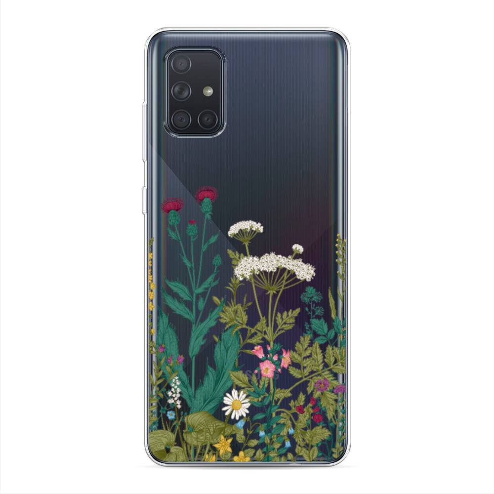 Чехол на Samsung Galaxy A71 4G "Дикие полевые цветы", Зеленый;розовый;белый, 29050-2
Чехол на Samsung Galaxy A71 4G "Дикие полевые цветы", Зеленый;розовый;белый, 29050-2