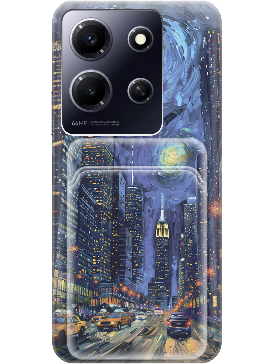 Силиконовый чехол на Infinix Note 30i с принтом с карманом для карты прозрачный 782150, Прозрачный;синий;черный, 772564210
Силиконовый чехол на Infinix Note 30i с принтом с карманом для карты прозрачный 782150, Прозрачный;синий;черный, 772564210