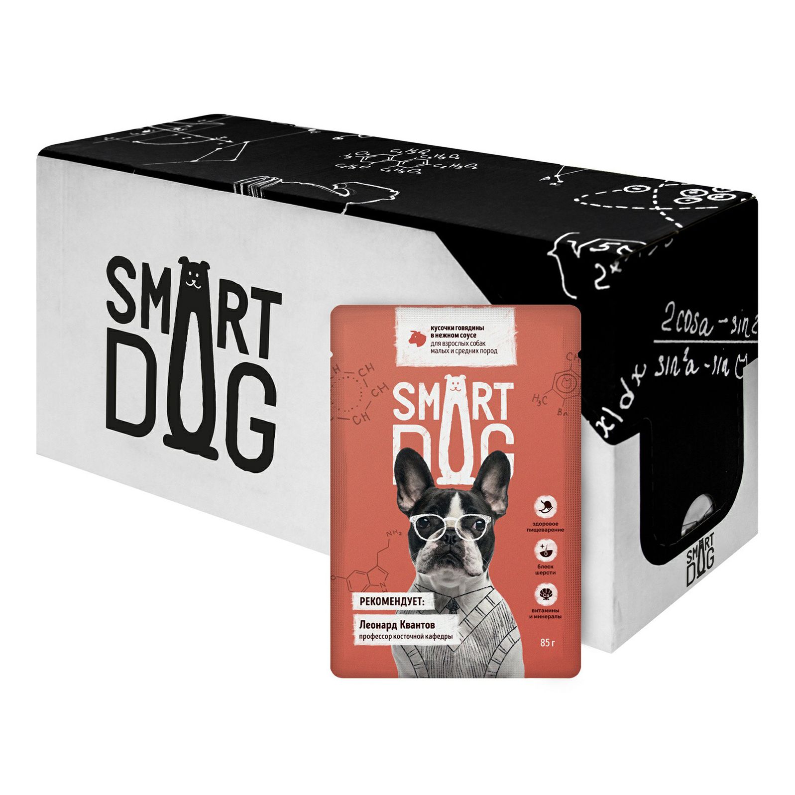 Влажный корм Smart Dog кусочки говядины в нежном соусе для взрослых собак 85 г х 25 шт
Влажный корм Smart Dog кусочки говядины в нежном соусе для взрослых собак 85 г х 25 шт