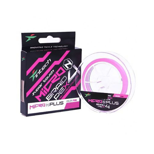 Шнур плетеный Intech MicroN Plus PE x4 100m #2.5 (40lb / 18.14kg), Розовый, MicroN Plus PE X4
Шнур плетеный Intech MicroN Plus PE x4 100m #2.5 (40lb / 18.14kg), Розовый, MicroN Plus PE X4