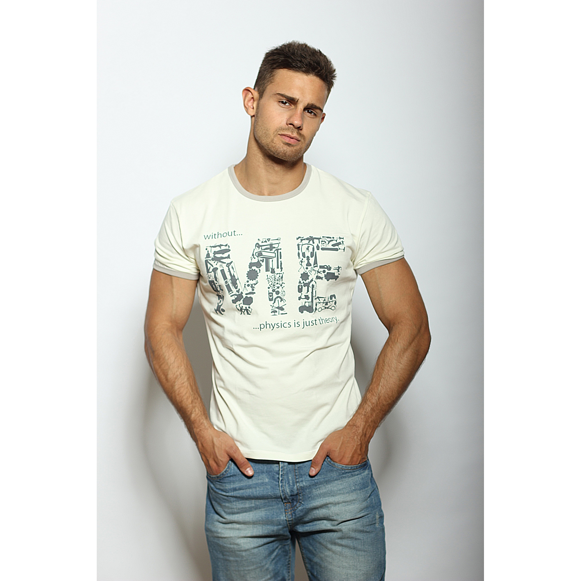 фото Футболка мужская 050349m-ep fra'n'co бежевая xl